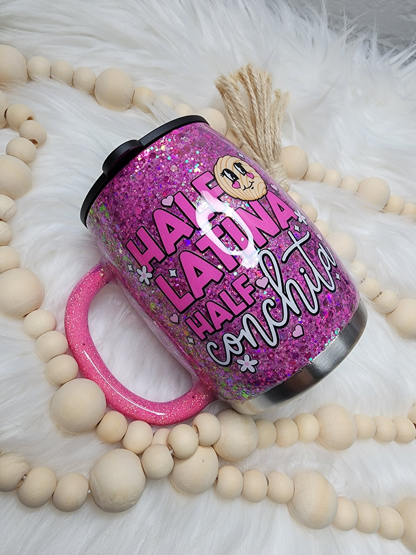 Half Latina Half Conchita 14oz mug