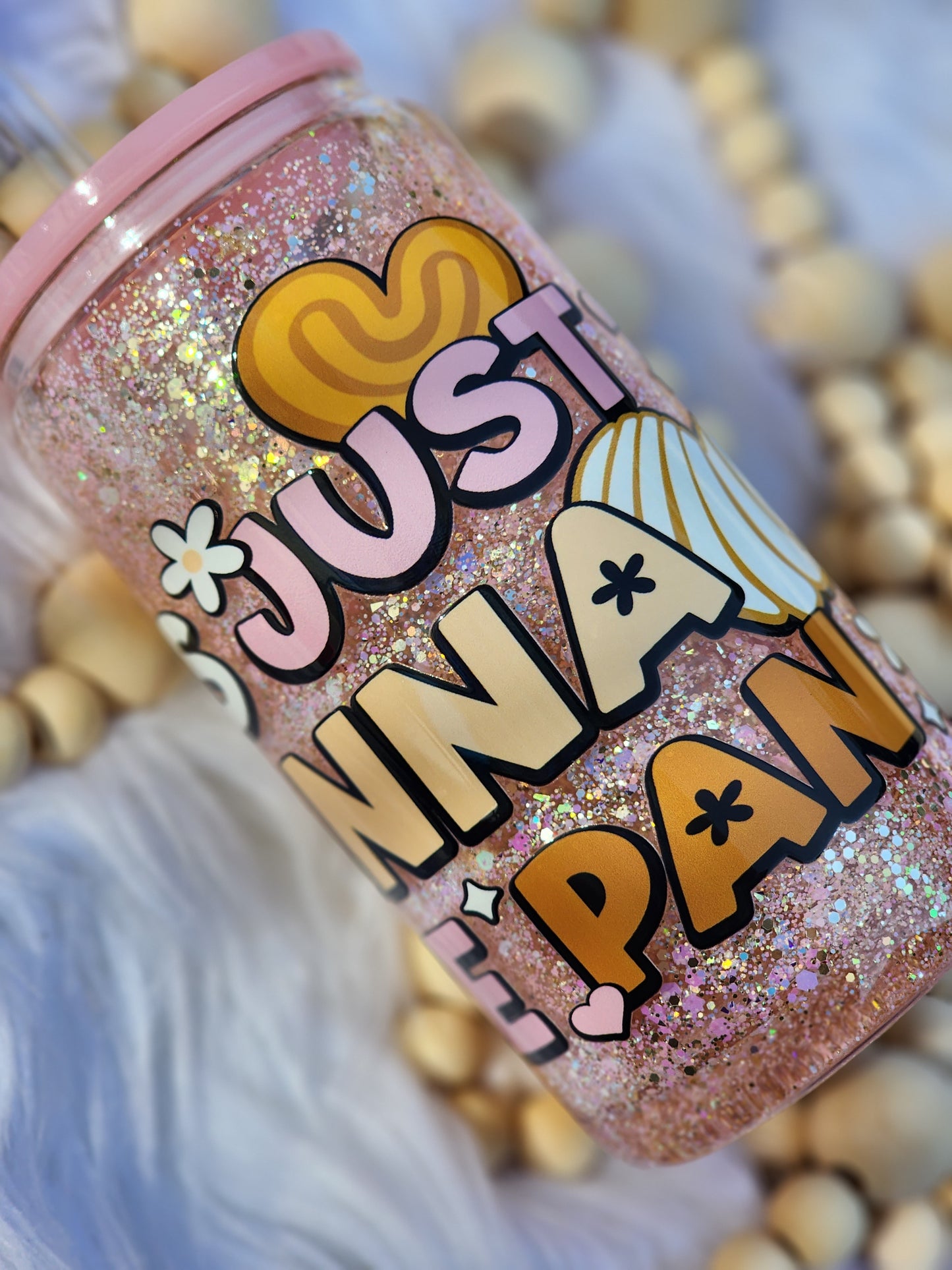 Girls just wanna have pan 16oz glass can